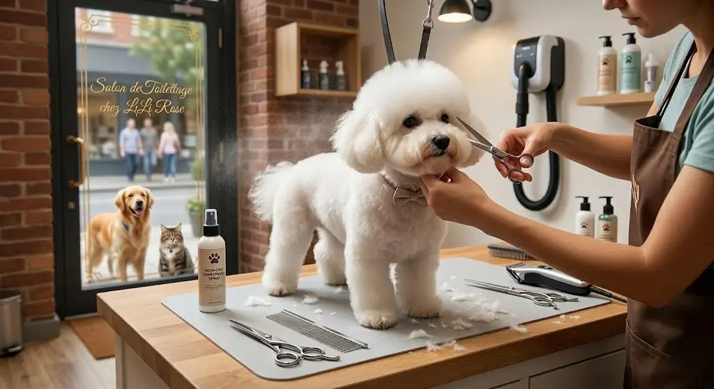 Toilettage chien LiLi Rose